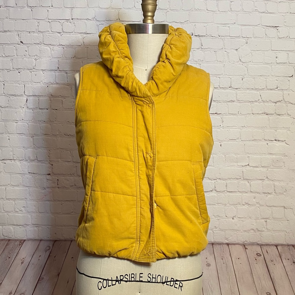 Anthropologie Pilcro Letterpress Corduroy Vest